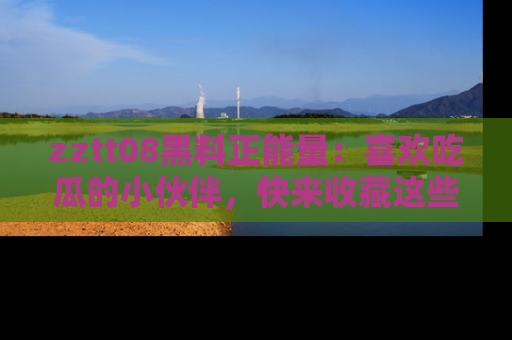 zztt08黑料正能量:喜欢吃瓜的小伙伴,快来收藏这些优质资源!