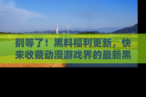 别等了！黑料福利更新，快来收藏动漫游戏界的最新黑料吧！