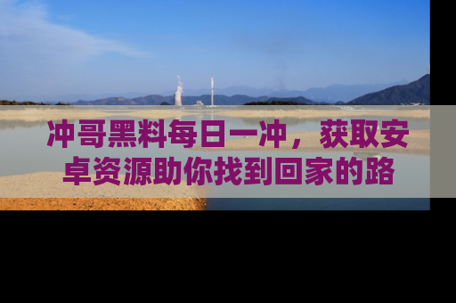 冲哥黑料每日一冲，获取安卓资源助你找到回家的路