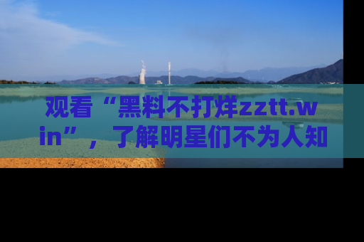 观看“黑料不打烊zztt.win”，了解明星们不为人知的黑料内幕