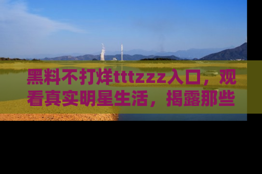 黑料不打烊tttzzz入口，观看真实明星生活，揭露那些不为人知的真相
