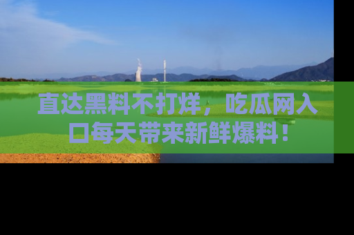 直达黑料不打烊，吃瓜网入口每天带来新鲜爆料！